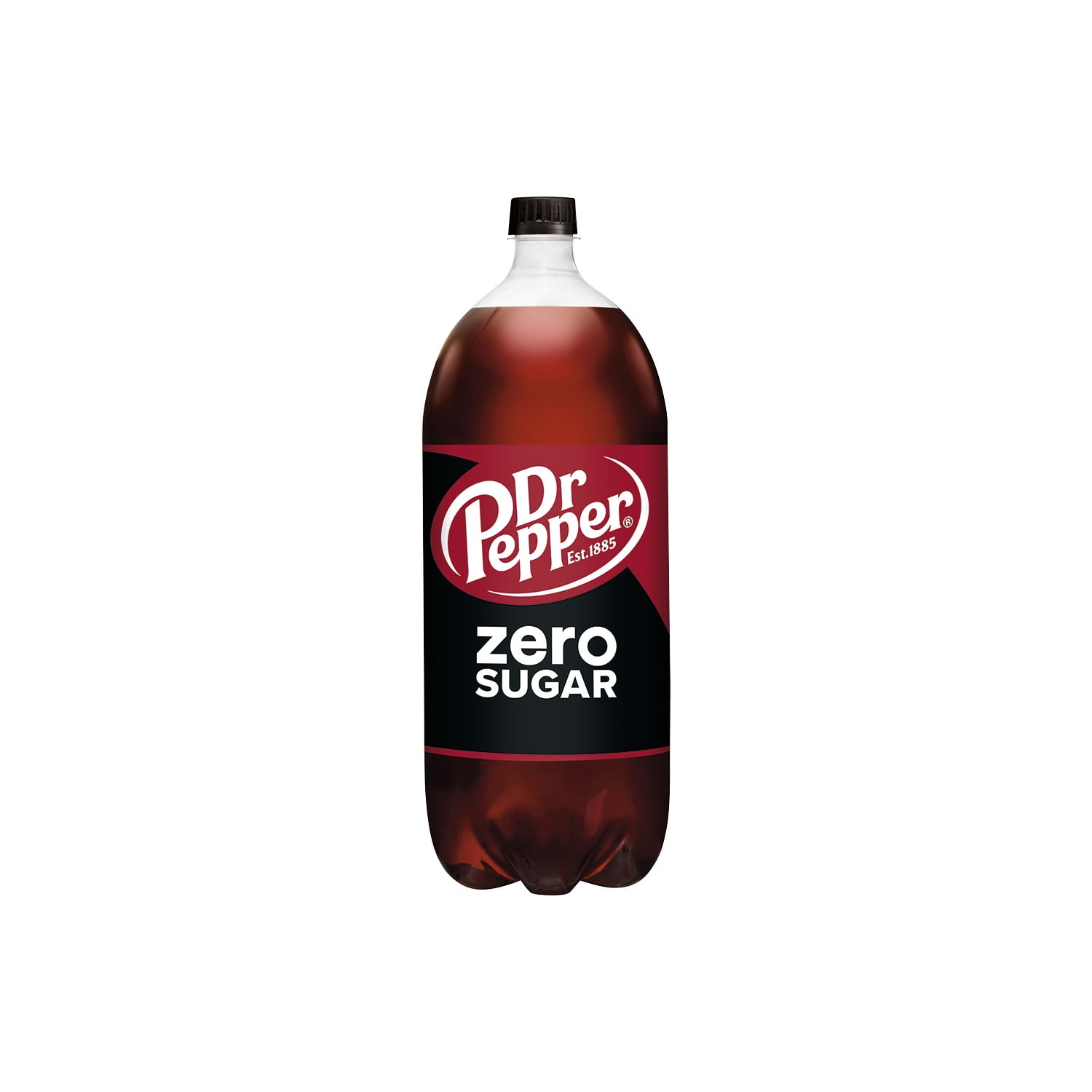 (8 pack) Dr Pepper Zero Sugar Soda Pop, 2 L, Bottle
