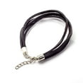 thumbnail image 4 of Uxcell 49.21 Yard 5mm Flat Leather Cord Suede String for DIY Crafts, Dark Brown 1 Roll, 4 of 5