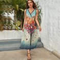 thumbnail image 4 of The Giving Tree Sleeveless Dress Woman Fashion Long Dresses Women's Summer Suit Dress 2025, 4 of 6