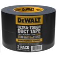 thumbnail image 1 of Cinta adhesiva DEWALT, ultrarresistente, 48 mm x 27,4 m, negra, 2 rollos, 1 of 5