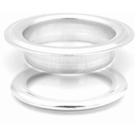 1.5 Inch ID Grommets Eyelets with Washers Aluminium Grommets for Curtain, Tarp, Vinyl 10 Pack