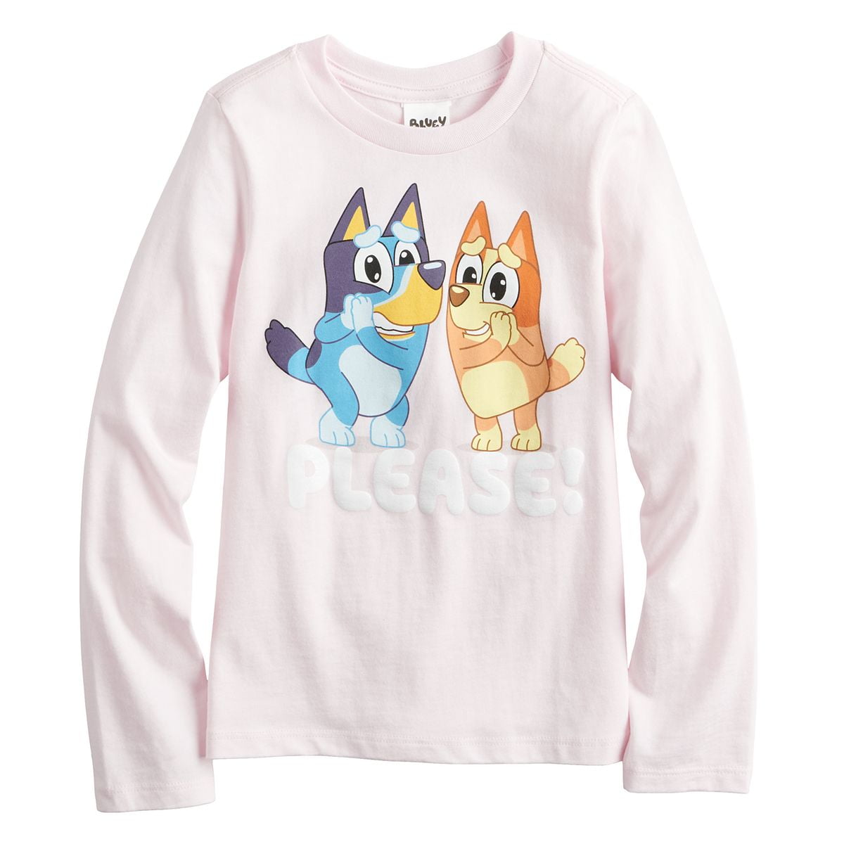 Bluey and Bingo Girls' Long Sleeve 