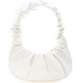 thumbnail image 1 of Bolso plisado YONGSHENG Blanco Ins de estilo coreano Moda de verano 2021 Mujer, 1 of 3