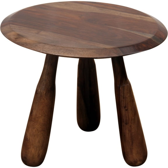 Bowling Pins three leg stool in Indian RoseWood