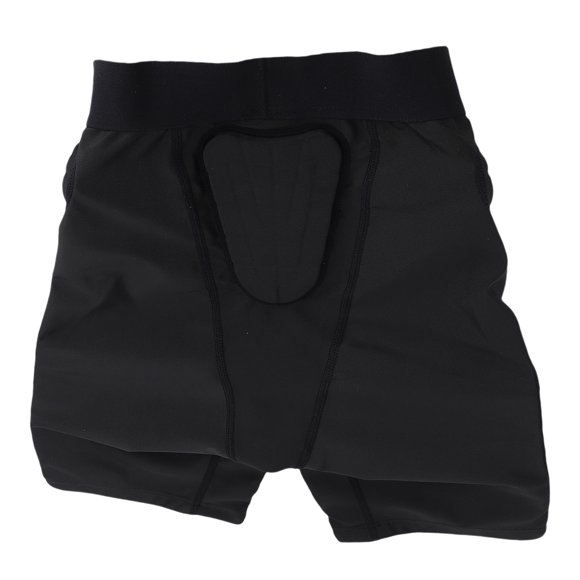 Youth Compression Shorts Breathable Impact Proof Protective Padded Underwear for Football Basketball Rugby
