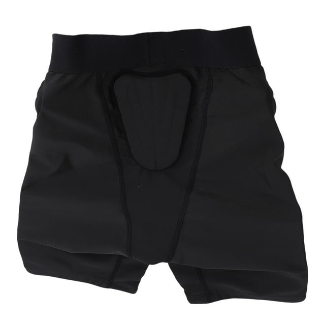 Shorts de Compression pour Jeunes Respirants, Résistants aux Impacts, sous-Vêtements Rembourrés de Protection pour Football, Basketball, Rugby