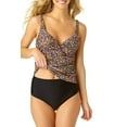 thumbnail image 3 of Catalina Women's High Waisted Swim Bottom-M-Black, 3 of 3