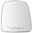 thumbnail image 3 of Geelife For Express Savana Chevrolet GMC Exterior Mirror Glass Manual Passenger Side, 3 of 8