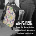 thumbnail image 6 of Lsque Colorful Poodle Dog Lunch Bag Lunch Box for Women Men Reusable Insulated Lunch Tote Bag,Leakproof Thermal Cooler Sack Food Handbags Case High Capacity, 6 of 9