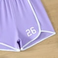 thumbnail image 7 of Wxirdiow Swimming Suit for Girls Girls Swimsuit 3-Piece Zipper Rash Guard Long Sleeve Skirt Set Bathing Suit Purple Size,9-10 Years, 7 of 7