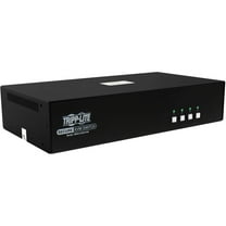 Tripp Lite Secure KVM Switch, 4-Port, Dual Head, HDMI to HDMI, 4K, Audio, TAA