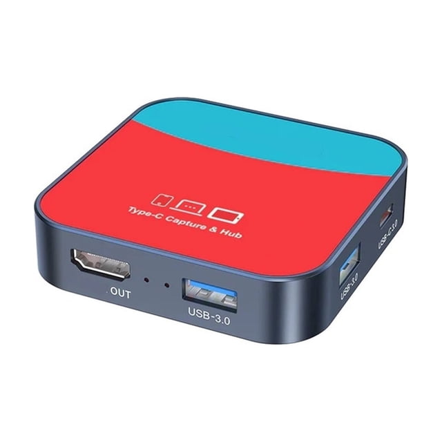 Hub de Capture Vidéo HD Type-C, Enregistreur Intelligent 1080P 60Hz pour Observation
