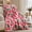 D, variant on 50"x60" Christmas Holiday Lounge Throw, Christmas Flannel Throw Blanket for Sofa Couch Bed Home Decor