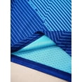 thumbnail image 7 of Xnihocha Kids Football Kit Football Uniform Jerseys Soccer T-shirt and Mesh Shorts Set Sportswear Sky Blue 4XS, 7 of 7