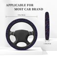 thumbnail image 3 of Fuzoiu Games Print Elastic Stretch Steering Wheel Cover, Universal 15 Inch Automotive Steering Wheel Cover, Anti-Slip Sweat Absorption Universal Car Accessories for Women Men, 3 of 6