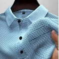 thumbnail image 5 of Capri Polo Shirts Men Ultra Comfortable Polo Shirt Textured Breathable Refreshing Casual Polo Shirts，2XL, 5 of 7