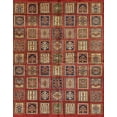 thumbnail image 1 of Ahgly Company Machine Washable Indoor Rectangle Abstract Tomato Red Area Rugs, 5' x 8', 1 of 7