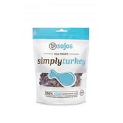 Angle View: Sojos Simply Turkey Dog Treats, 4 Oz - 2 Pack