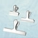 thumbnail image 4 of Kearding Clips de bolsa de virutas de Metal de 12 piezas Clips de acero inoxidable resistentes y duraderos de amplia aplicación hechos Almacenamiento y organización del hogar grande 12*7cm, 4 of 6