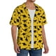 thumbnail image 2 of Fotbe Dinosaur Camisa Estampada de Manga Corta para Hombre, Casual de Verano, Estilo Playero, Sin Arrugas-Small, 2 of 5