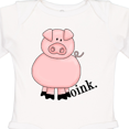thumbnail image 4 of Inktastic Pig-oink Boys or Girls Long Sleeve Baby Bodysuit, 4 of 5