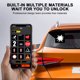 thumbnail image 4 of Pantalla LED | Panel LED flexible controlado por aplicación Bluetooth | Animación de graffiti de texto personalizable | Soporte multilingüe | USB Plug and Play | 12.8x12.8cm para Escaparate de Coche, 4 of 8