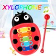 thumbnail image 4 of Xilófono Mariquita con Mazo Glockenspiel Xilófono Divertido para Niños y Niños Pequeños, 4 of 7