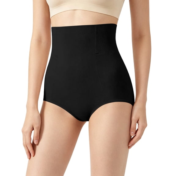 Fewfanhot Women's Postpartum Support Underwear High Waist Tummy Control Shapewear Brief, Breathable Compression Panty BodyShaper, S-3XL