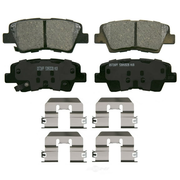 Wagner QuickStop ZD1812 Ceramic Disc Brake Pad Set Fits select: 2017-2020 HYUNDAI ELANTRA, 2017-2022 KIA NIRO