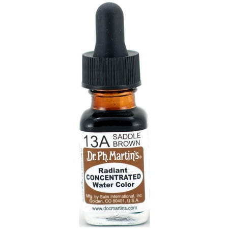 UPC: 0090385413106 | Dr. Ph. Martin s Radiant Concentrated Water Color  0.5 oz  Saddle Brown (13A)