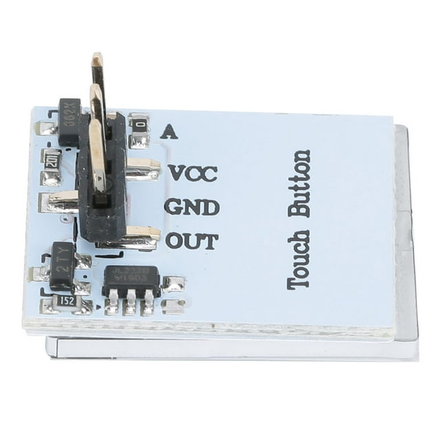 2pcs Capacitive Touch Switch Button Module, Touch Sensor Switch Touch Control Switch No Mechanical Parts 2.7-6V