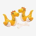 thumbnail image 2 of Inflatable Dinosaur Fight Pool Game - Includes 2 Ride-ons and Battle Sticks, 2 of 5