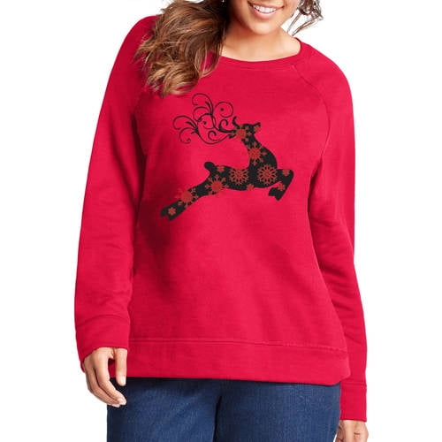 plus size graphic sweatshirts