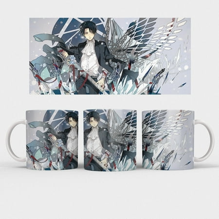 

Titan Attack Mug Coffee Mug Milk Mug Ceramic Mug Anime Original Breakfast Mug Wine Cup Gift Personal Use Can Be Customized