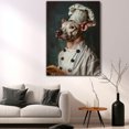 thumbnail image 2 of American Hairless Terrier Dog Canvas Wall Art, American Hairless Terrier Dog Poster Print Kitchen Wall Art, Kitchen Animal Pictures Wall Decor For Dining Room, 2 of 6