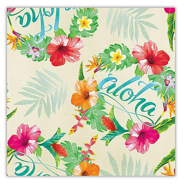 Hawaiian Christmas Wrapping Paper 