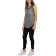thumbnail image 3 of Indy 500 Womens 2-tone Racerback Tank Top, Grey, Small, 3 of 5