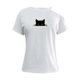 thumbnail image 2 of Tops con hombros descubiertos para mujer, camisa de manga corta, ropa deportiva elegante, ropa, camiseta básica, Tops tipo túnica de verano para ofici Blanco, 2 of 10