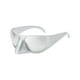thumbnail image 5 of Gafas de sol para mujer, decoración, diseño retro decorativo, gafas clásicas para Blanco, 5 of 9