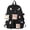 Style 2 - Black, variant on Kawaii Backpack for School, Cute Backpack with Kawaii Accessories Cartoon Brooch Pins and Stuffed Animal Pendant