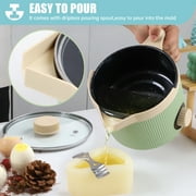 TOAUTO 1.5L Wax Melter for Candle Making Electric Melting Pouring Pot with Fast Spout AC 120V
