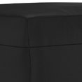 thumbnail image 5 of vidaXL 3 Piece Sofa Set with Cushions Black Faux Leather, 5 of 5