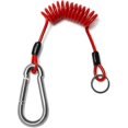 thumbnail image 1 of 4 Ft Breakaway Cable, Trailer Brake Safety Cable Spring Towing Coiled Wire, For Rv Trailer Emergency, 1 of 5