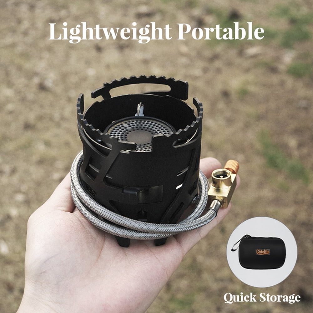 Miren 3500W split outdoor portable folding camping backpack stove gas wild cooking stove