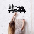 thumbnail image 4 of Key Rack Hook Durable Metal Key Holder For Wall Or Door Stylish Organization Solution For Home Easy Install, 4 of 4
