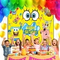 thumbnail image 3 of Telón de fondo decorativo para fiestas alusivo a Bob Esponja, 3 of 4