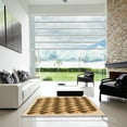 thumbnail image 7 of Ahgly Company Machine Washable Indoor Rectangle Transitional Saddle Brown Area Rugs, 2' x 4', 7 of 7