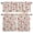 Brown, variant on 3 Piece Kitchen Curtains and Valances Set Pink Strawberry Cafe Curtains 24 Inch Length Fruits Bow Farmhouse Art Watercolor Valance & Tier Curtain for Living Room Bedroom Window 54"x18"+27"x24"*2