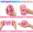 thumbnail image 3 of Glitter Dumpling Squishy Toys with Steamer, 8.5cm Large Shimmer Bao Stress Relief Fidget Toy for Desktop Decor, Novelty Gift & Party Favors, 3 of 6