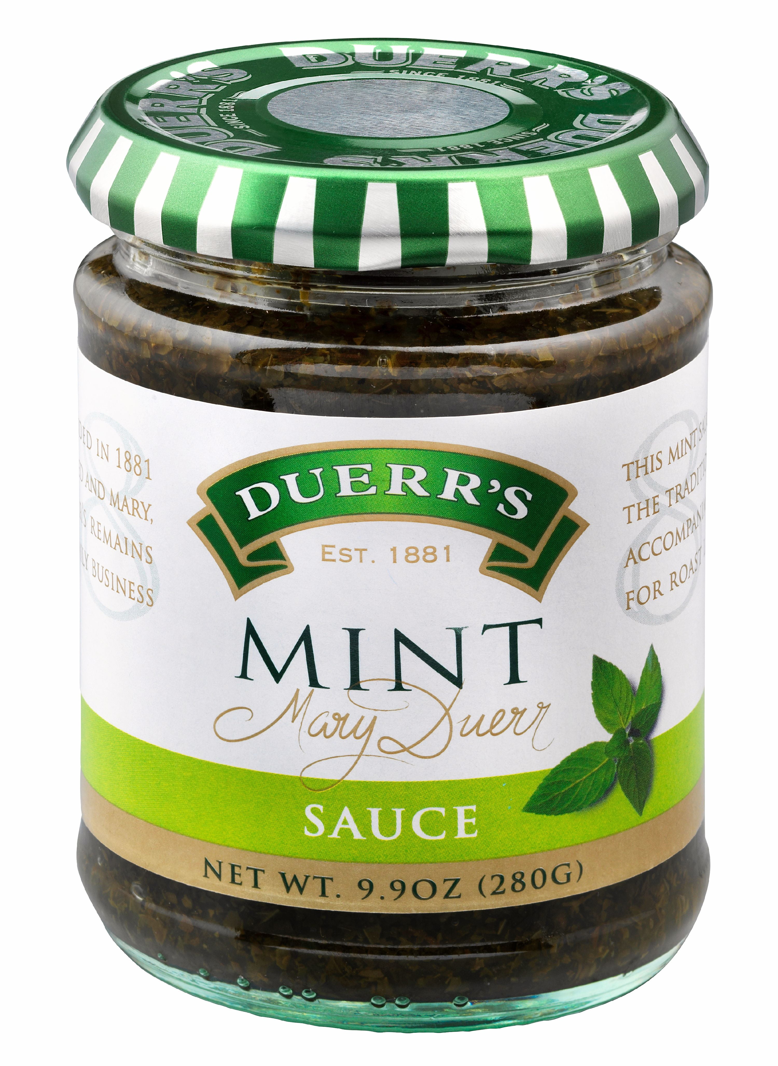 Duerr's Mint Sauce, Jar, 9.9oz (280g)